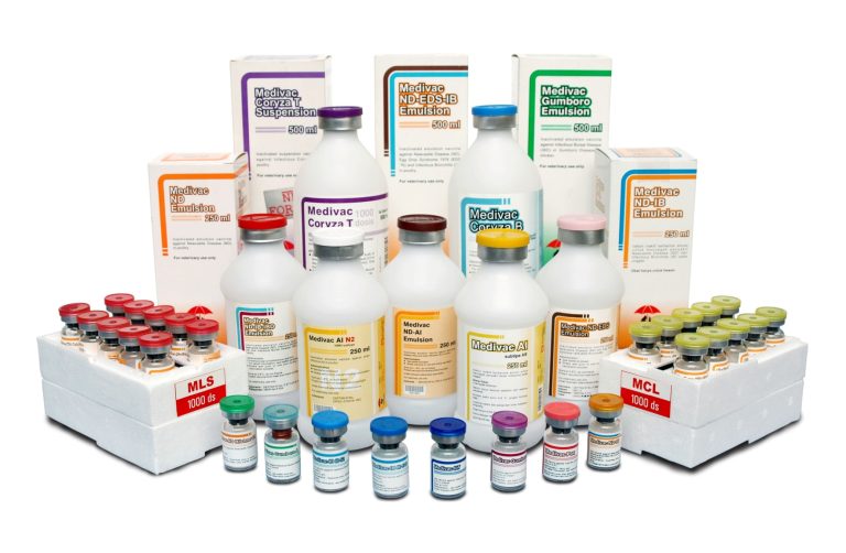 Range of poultry vaccines