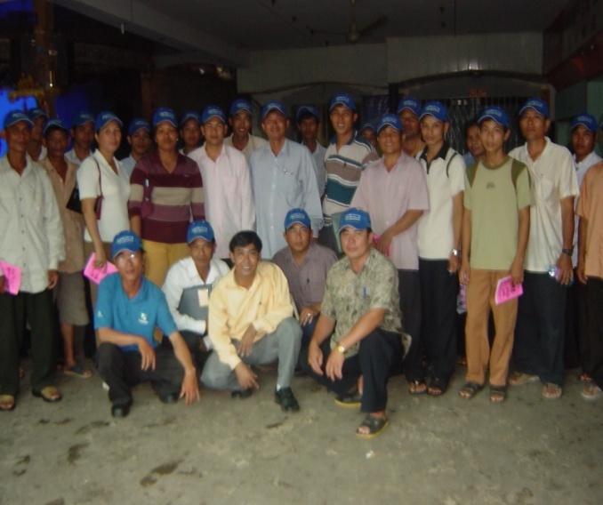 Training session in Sihanoukville